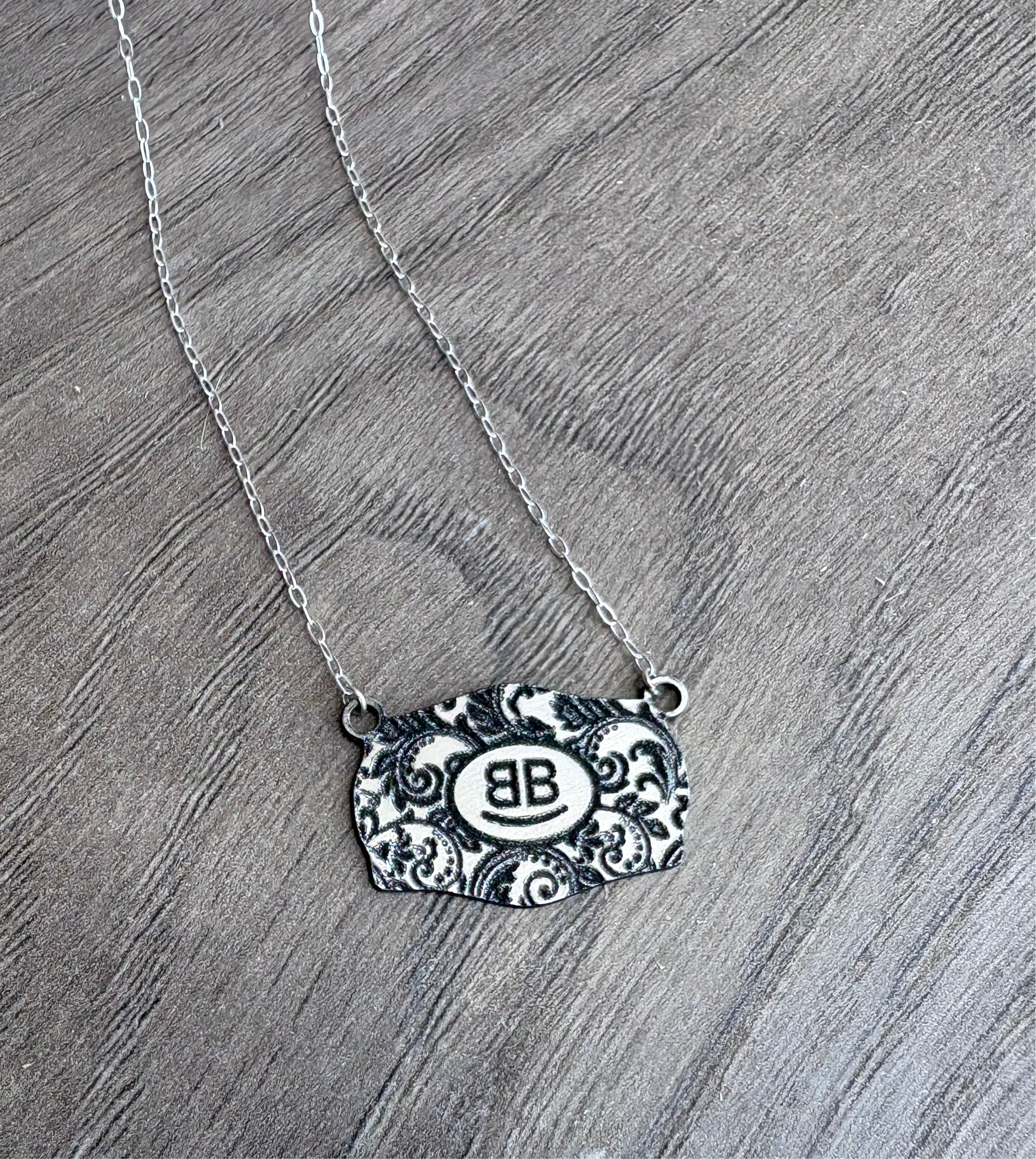 Custom Brand Buckle Necklace