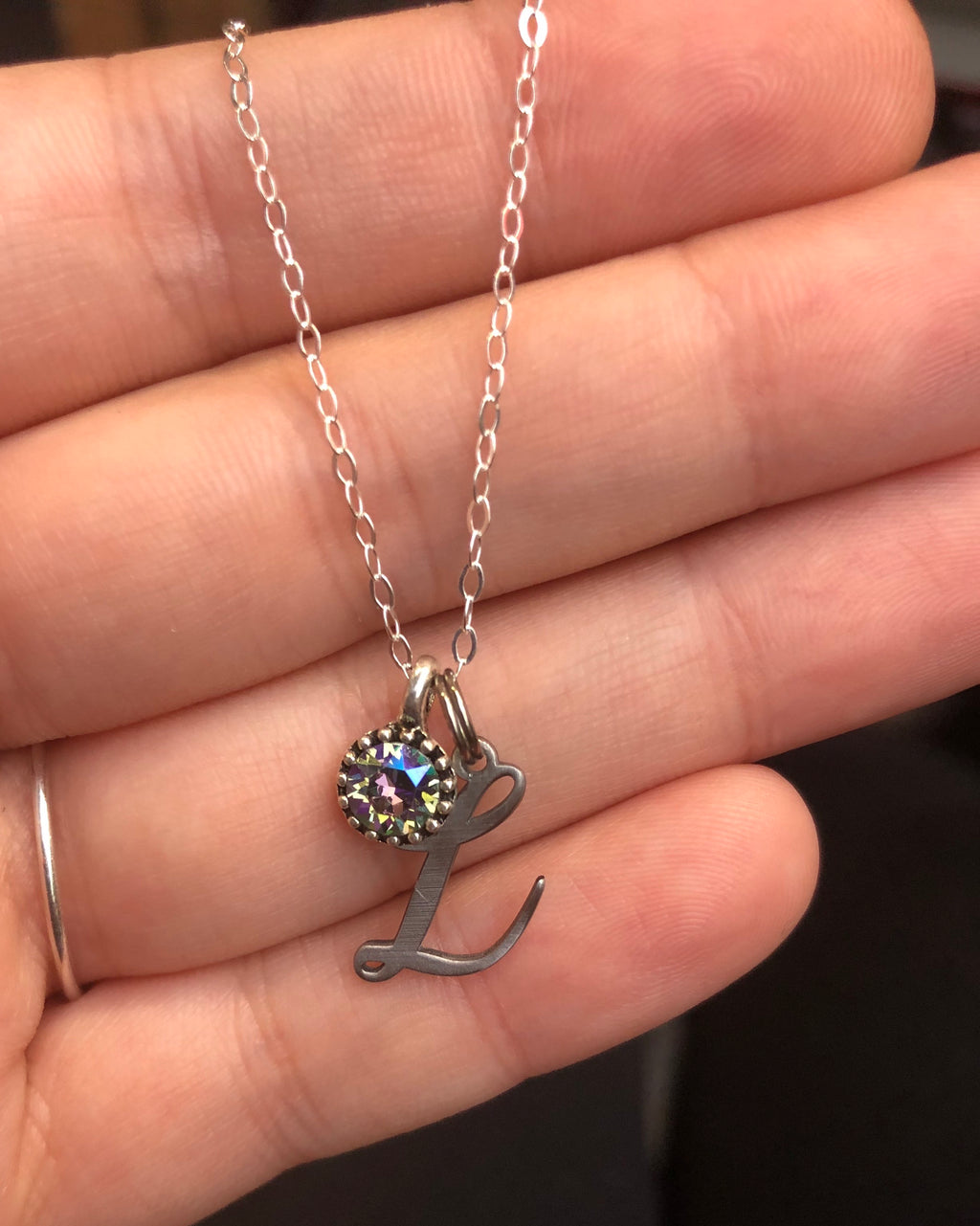 Custom Letter Neckalce