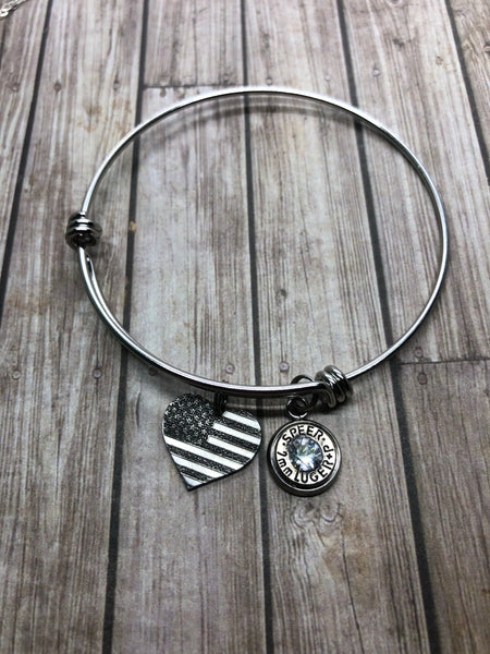 American Flag Bracelet