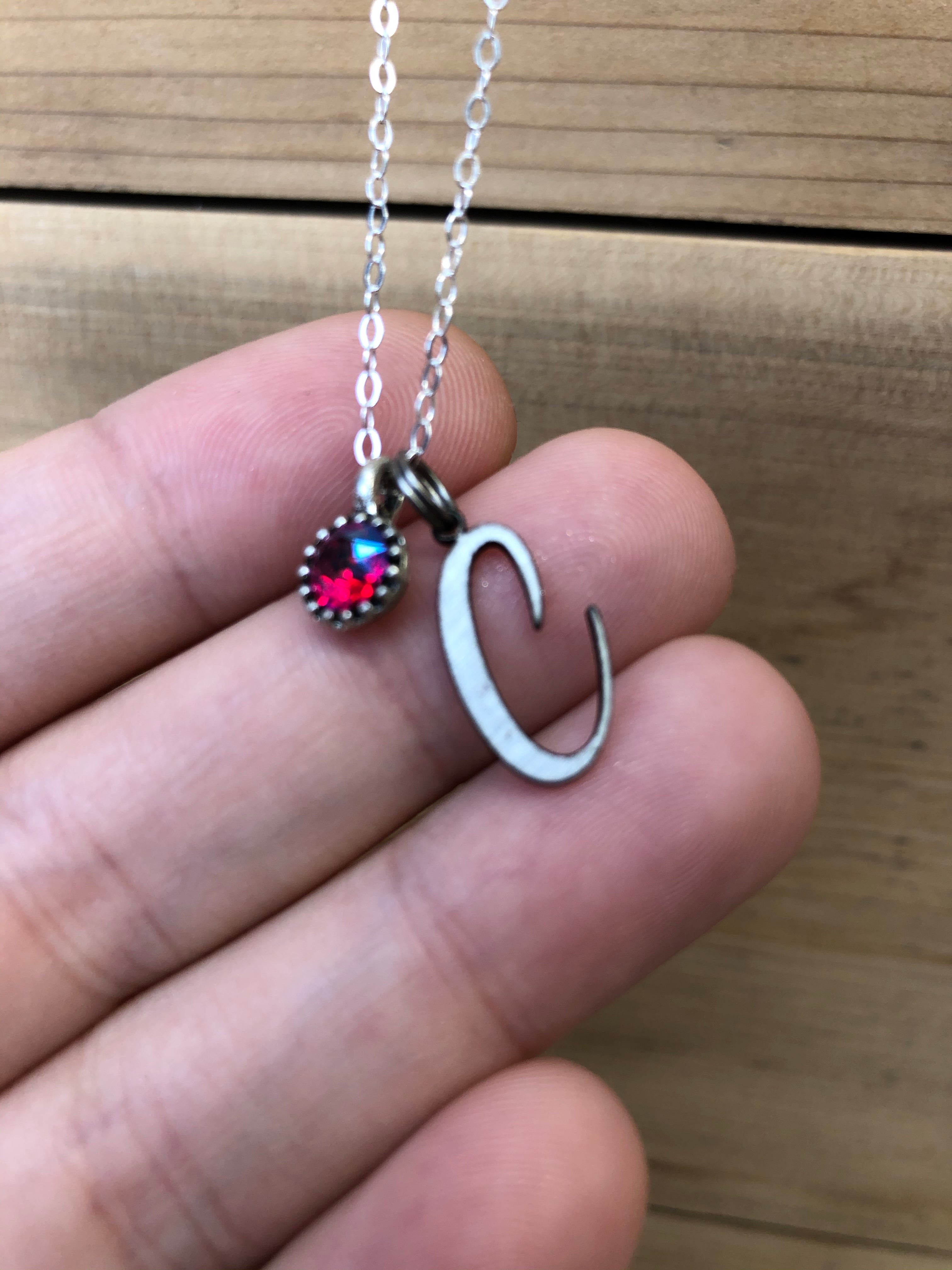Custom Letter Neckalce