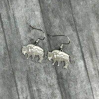 Buffalo Fishhook Earrings